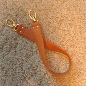 Leather purse strap